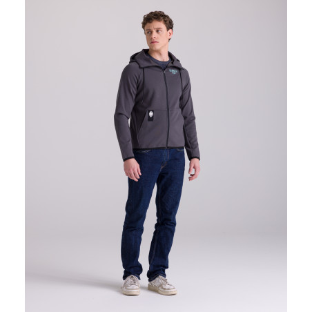 BIANCHI MILANO FAN - VESTE A CAPUCHE
