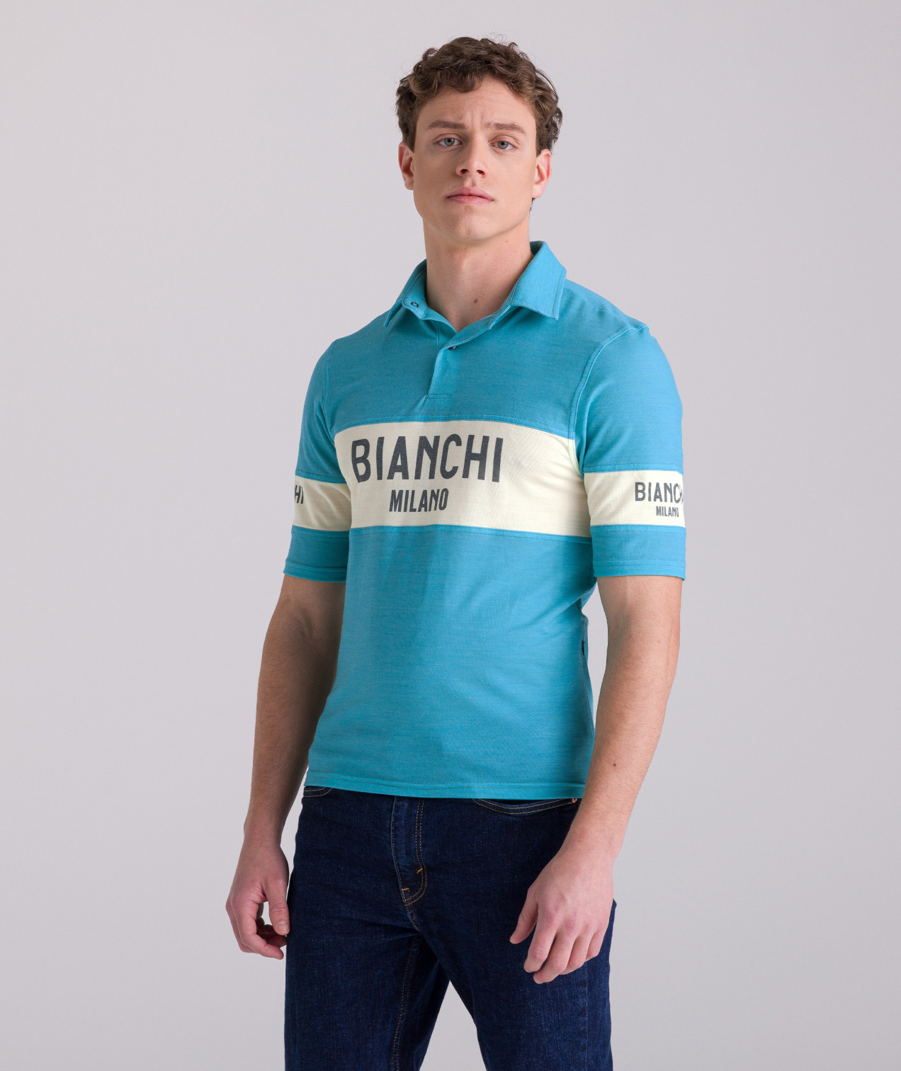 BIANCHI MILANO RETRO - POLO BIANCHI MILANO RETRO - POLO