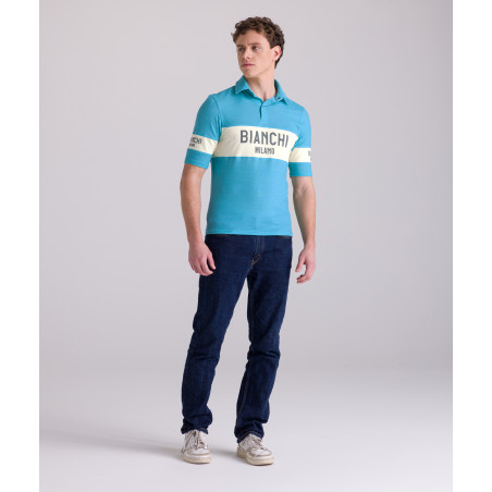 BIANCHI MILANO RETRO - POLO