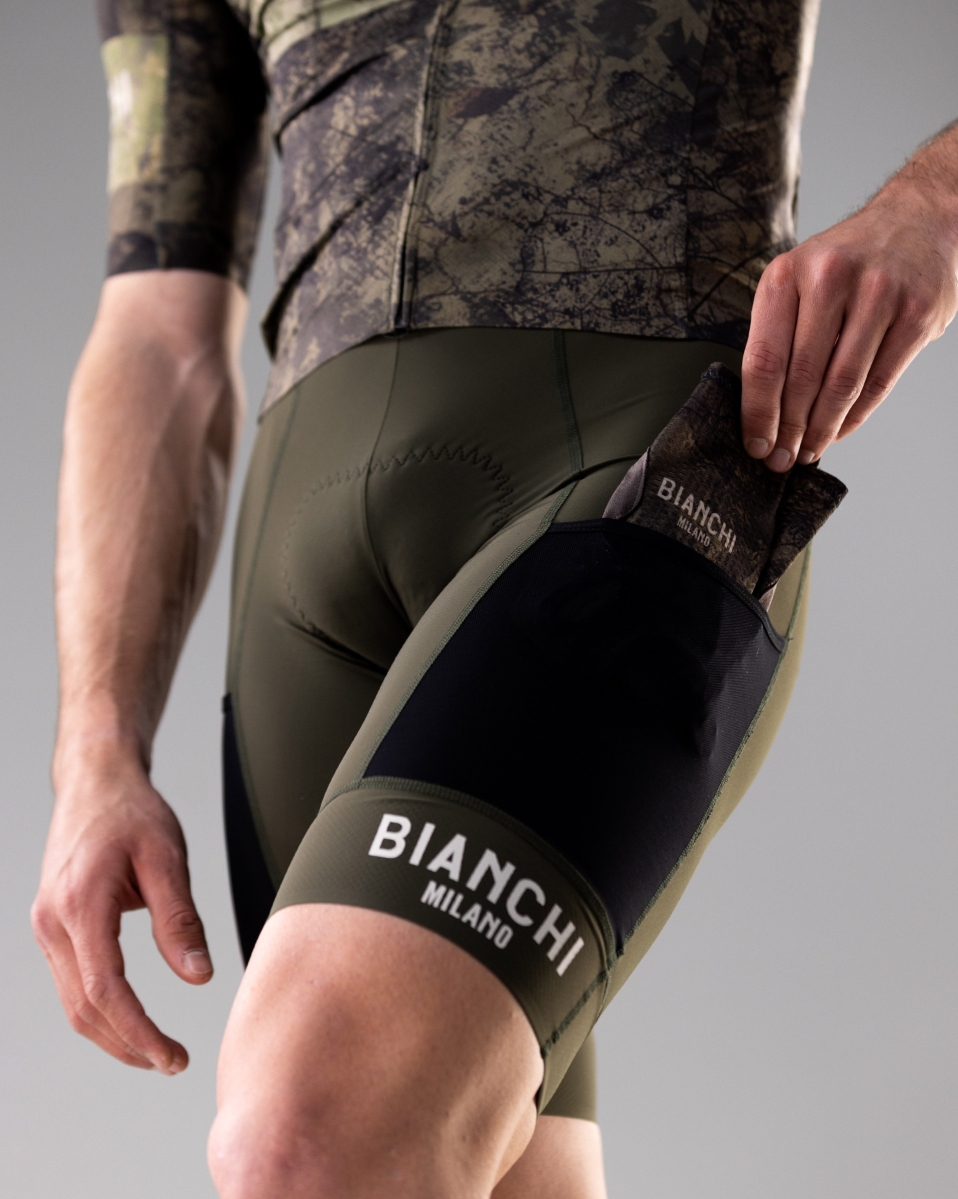 Bib Corto Tech Gravel Uomo