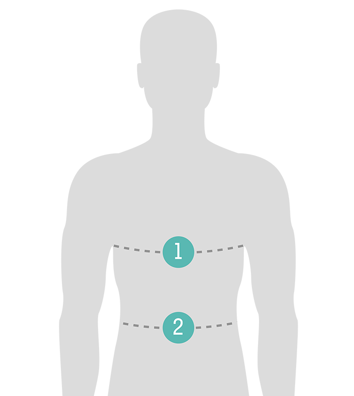 Size chart body unisex